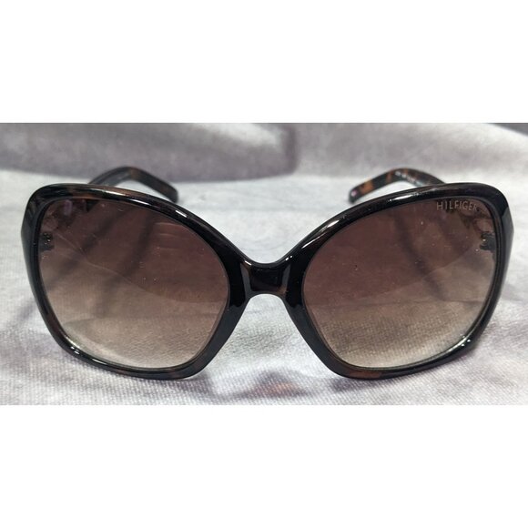 Tommy Hilfiger Preppy Joy WP Tortoise And Gold Twist Sunglesses main image 5
